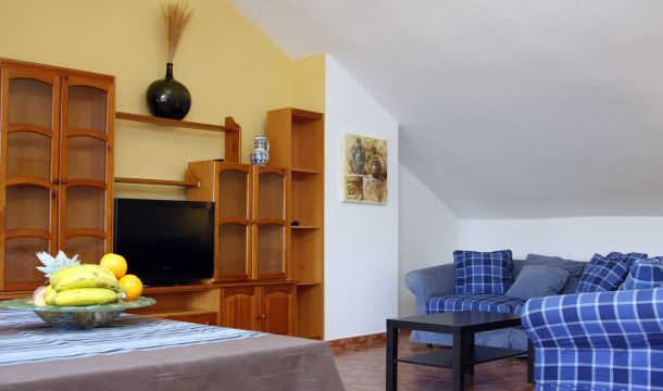 Sal髇 comedor Apartamento Ruidera Sal髇 comedor Apartamento Ruidera