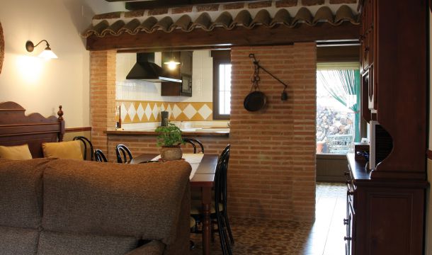 Salón comedor con cocina americana Salón comedor con cocina americana